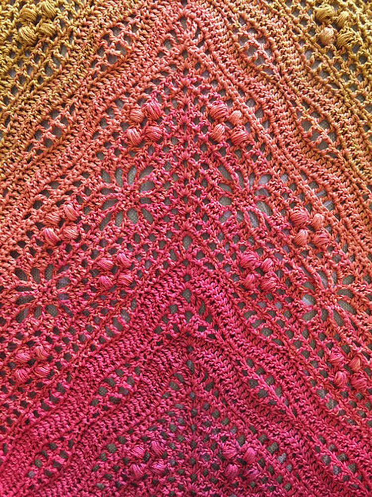 Daisy Chain Shawl