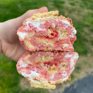 stuffed strawberry cookies