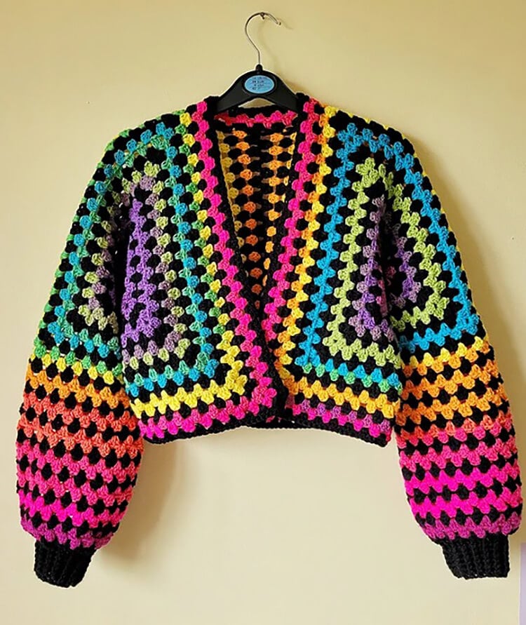 Granny Hexagon Cardigan