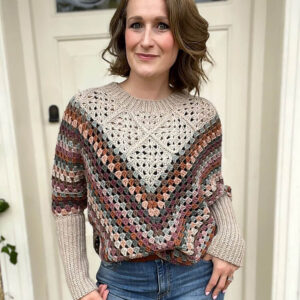 granny poncho feature