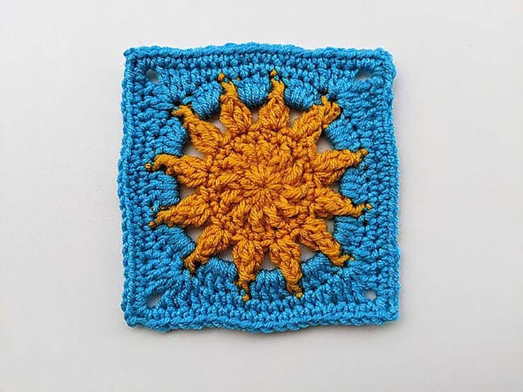 Sun Granny Square