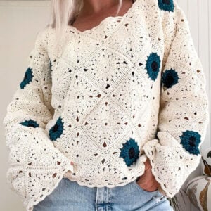 granny square top