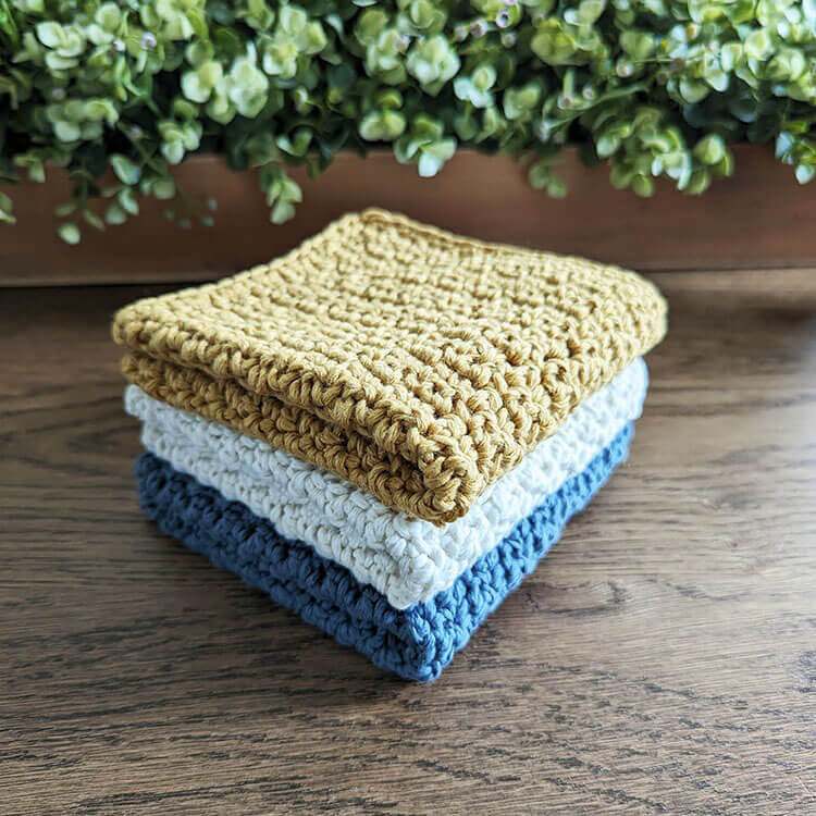 Modern Textured Dishcloth