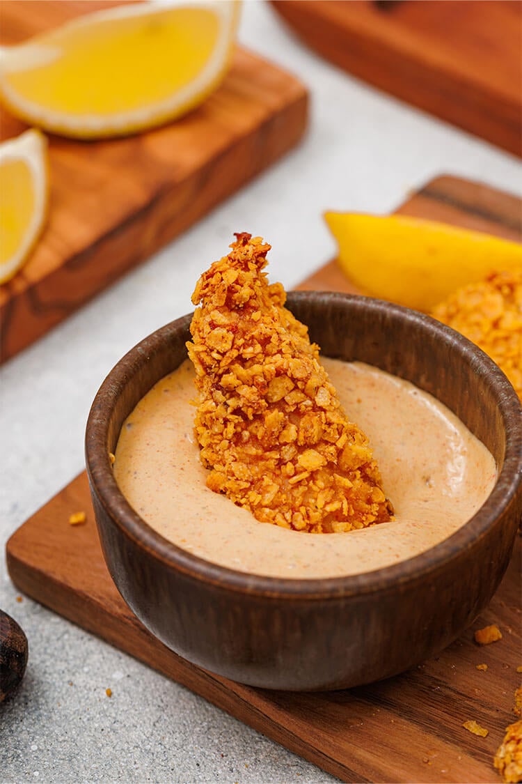 Doritos Chicken Tenders with Being Dipped