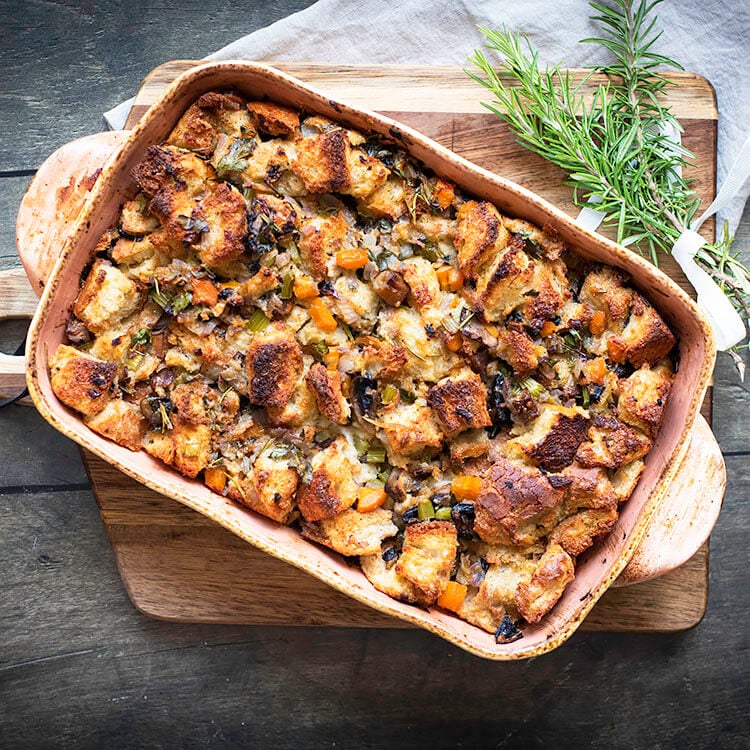 Herb and Vegetable Stuffing Feature