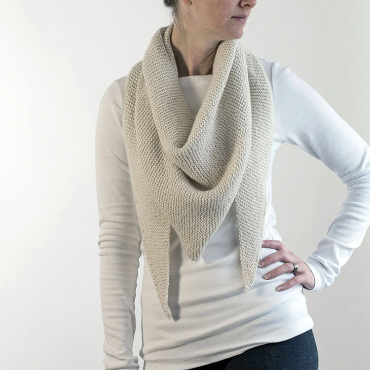 triangle shawl