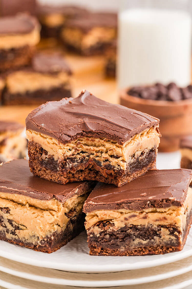 Buckeye Brownies Bite