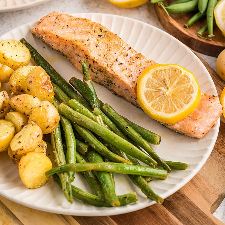 Sheet Pan Salmon Feature