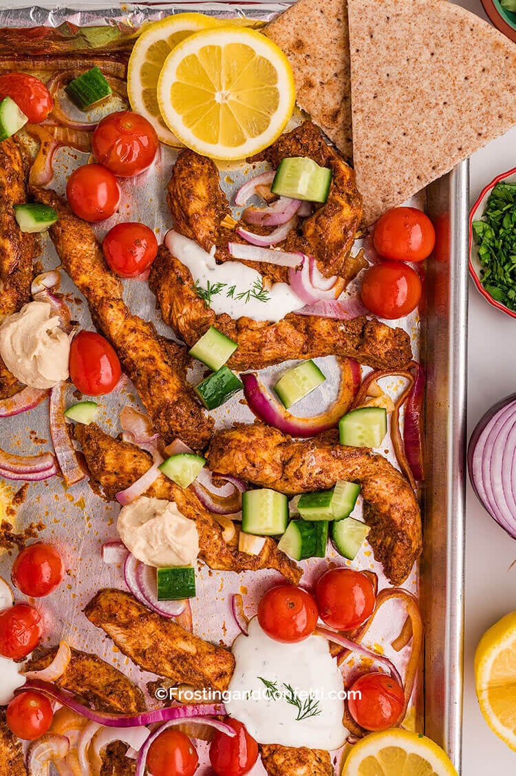 Sheet Pan Shawarma (30 Minute Meal)