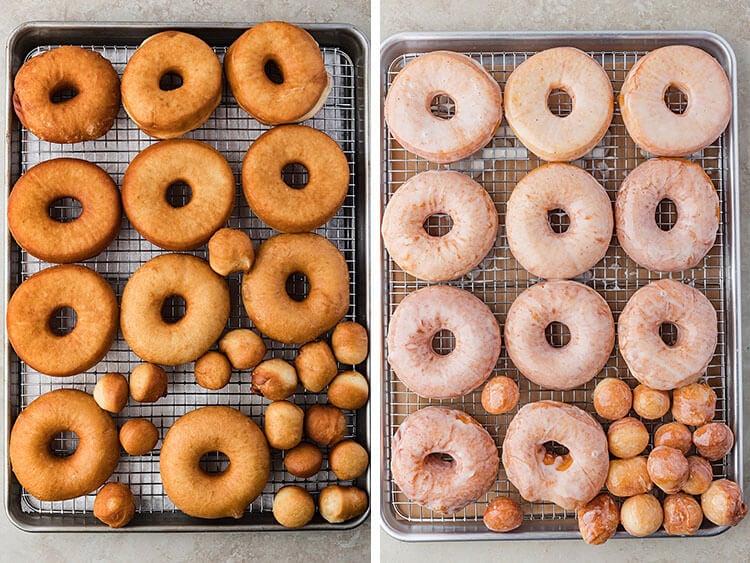 Sourdough Discard Glazed Donuts Icing