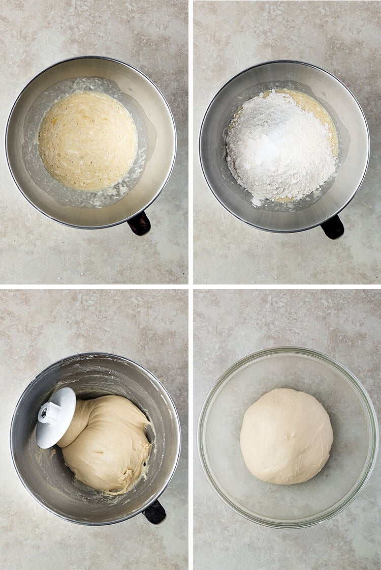 Sourdough Discard Glazed Donuts Steps 1