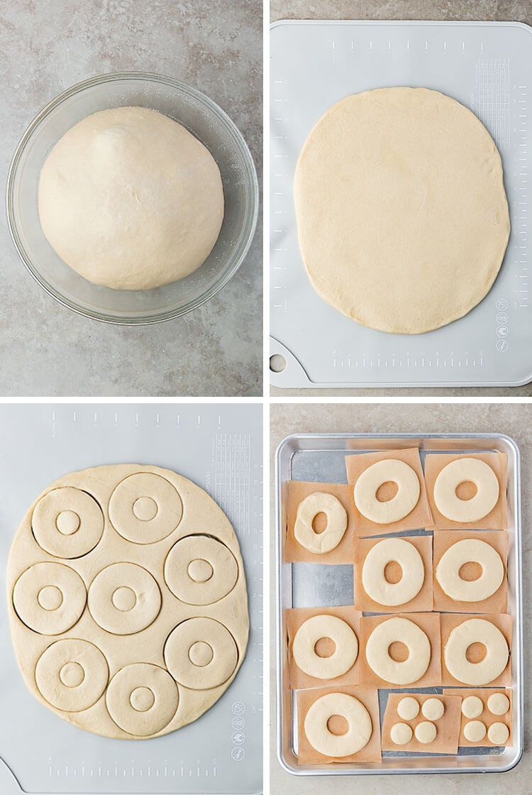 Sourdough Discard Glazed Donuts Steps 2