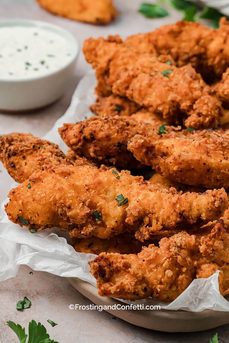 Crispy Buttermilk Chicken Tenders