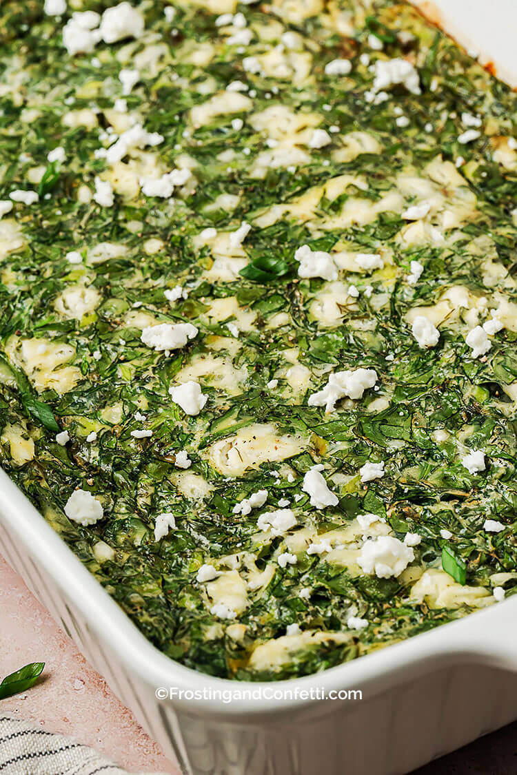 Cottage Cheese Egg Bake Casserole