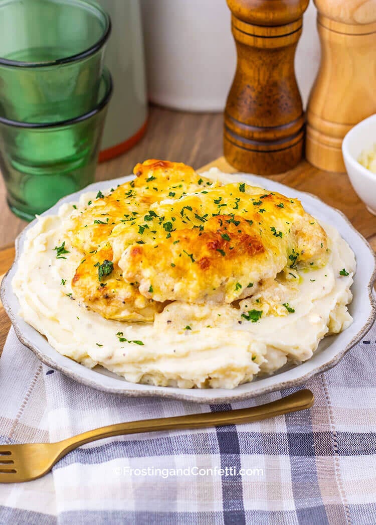 Creamy Chicken Caesar Bake