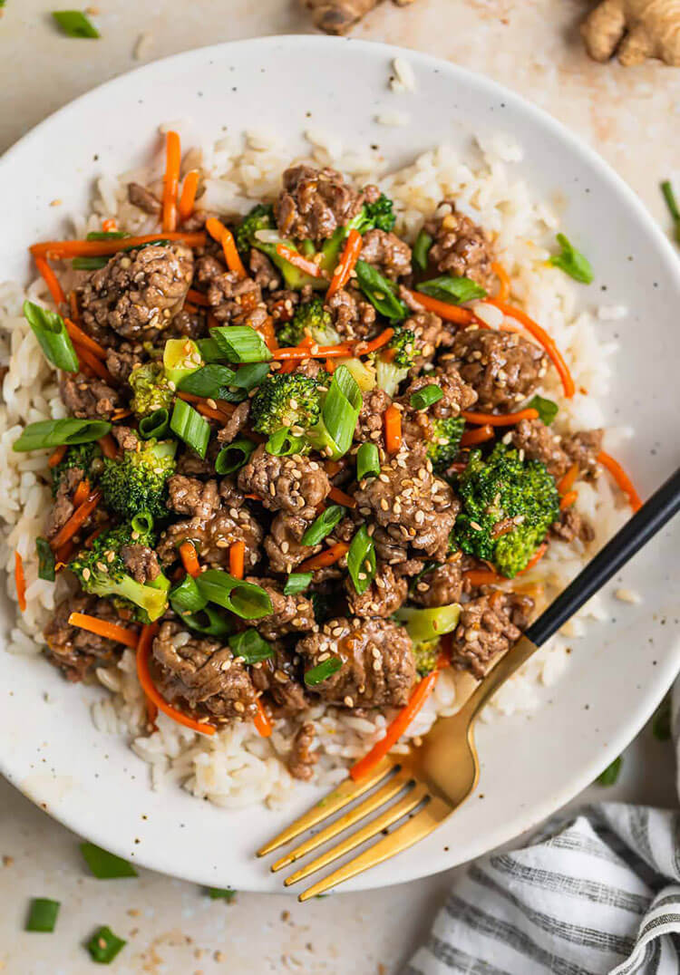 Ground Beef Teriyaki