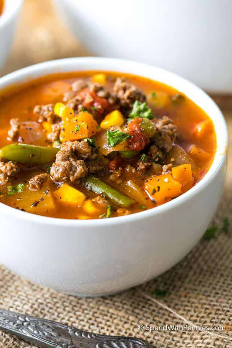Easy Hamburger Soup