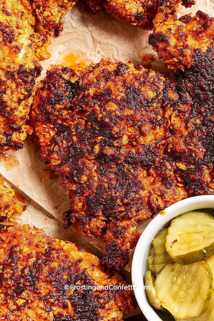 Crispy Nashville Hot Chicken (Air Fryer)