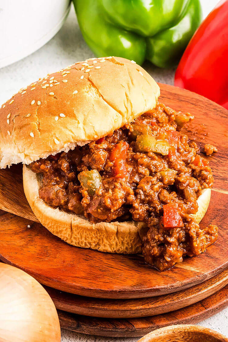 Sloppy Joe Sandwiches (Stovetop or Slow Cooker)