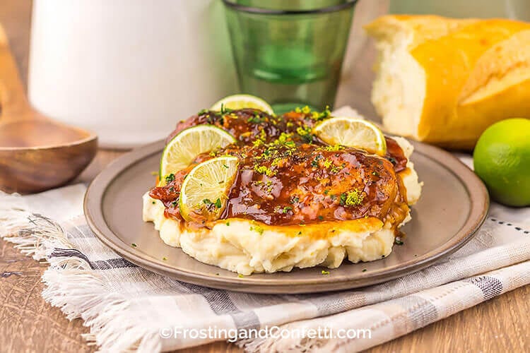 Slow Cooker Honey Lime Chicken