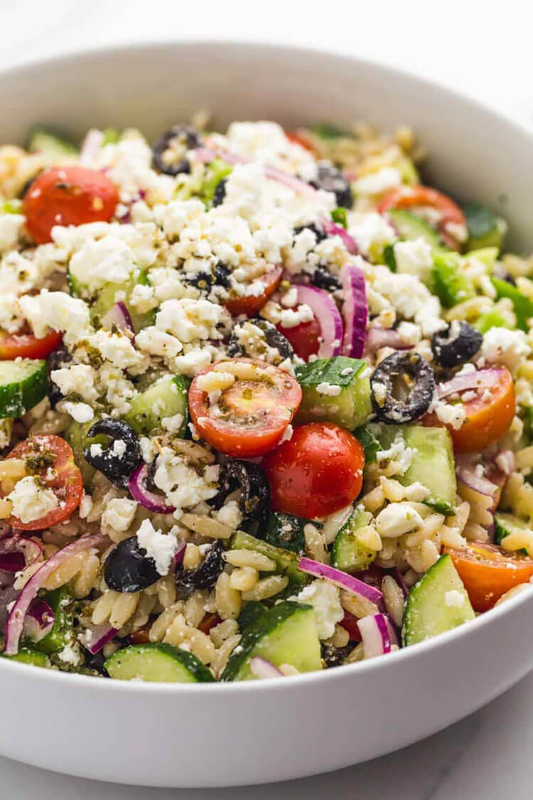 Greek Orzo Salad