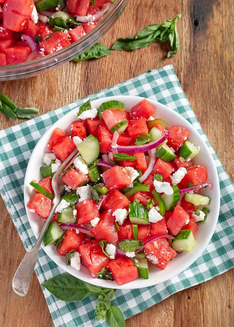 Watermelon Feta Salad