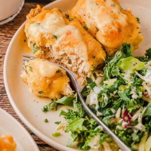 Cheesy Chicken Crescent Rolls