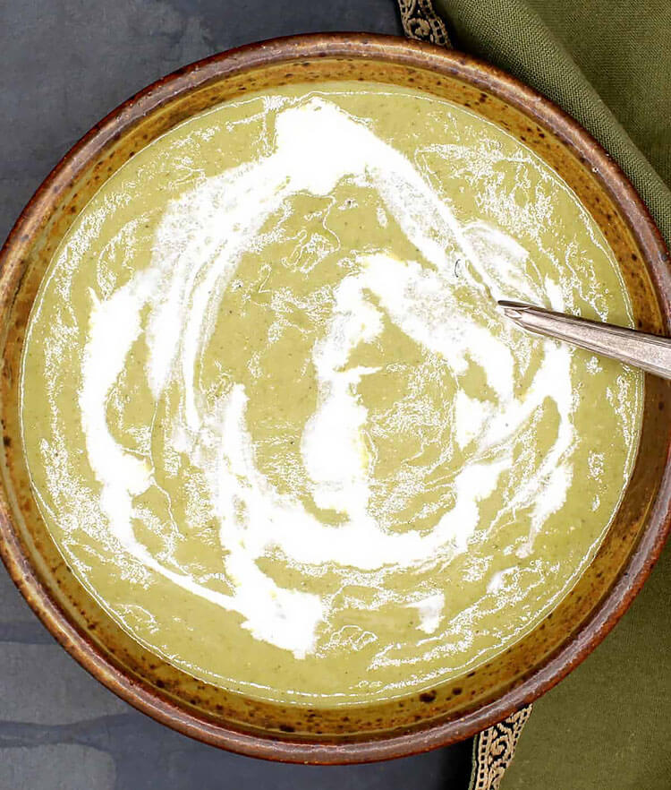 Creamy Dandelion Soup