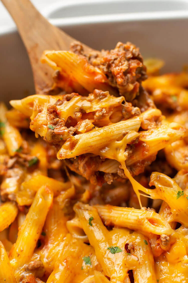 Simple Ground Beef Casserole