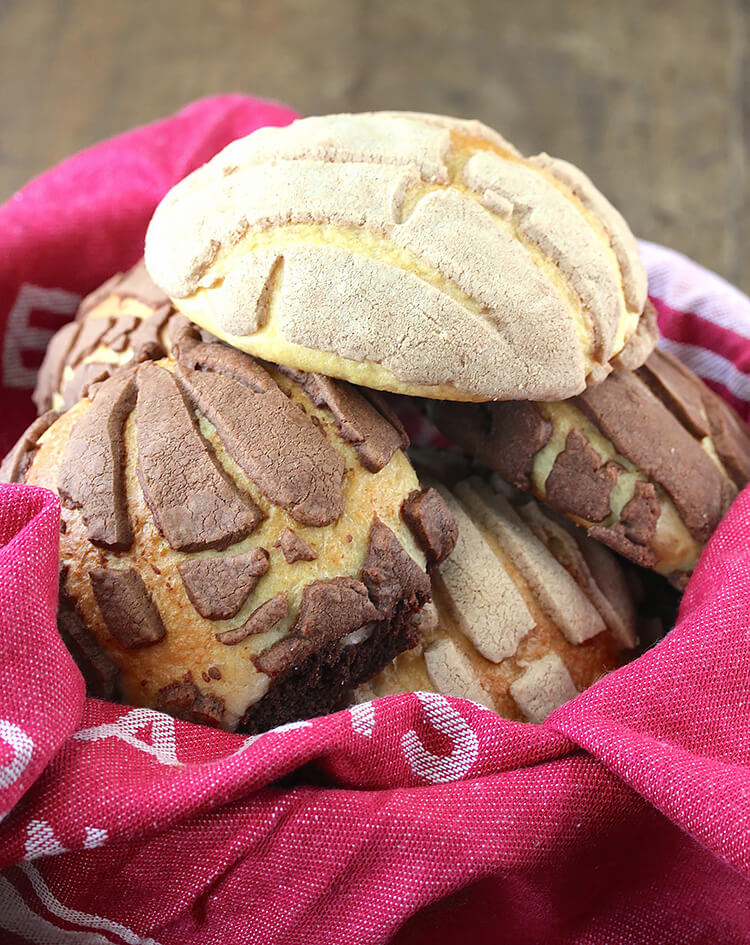Conchas (Mexican Shell Bread)