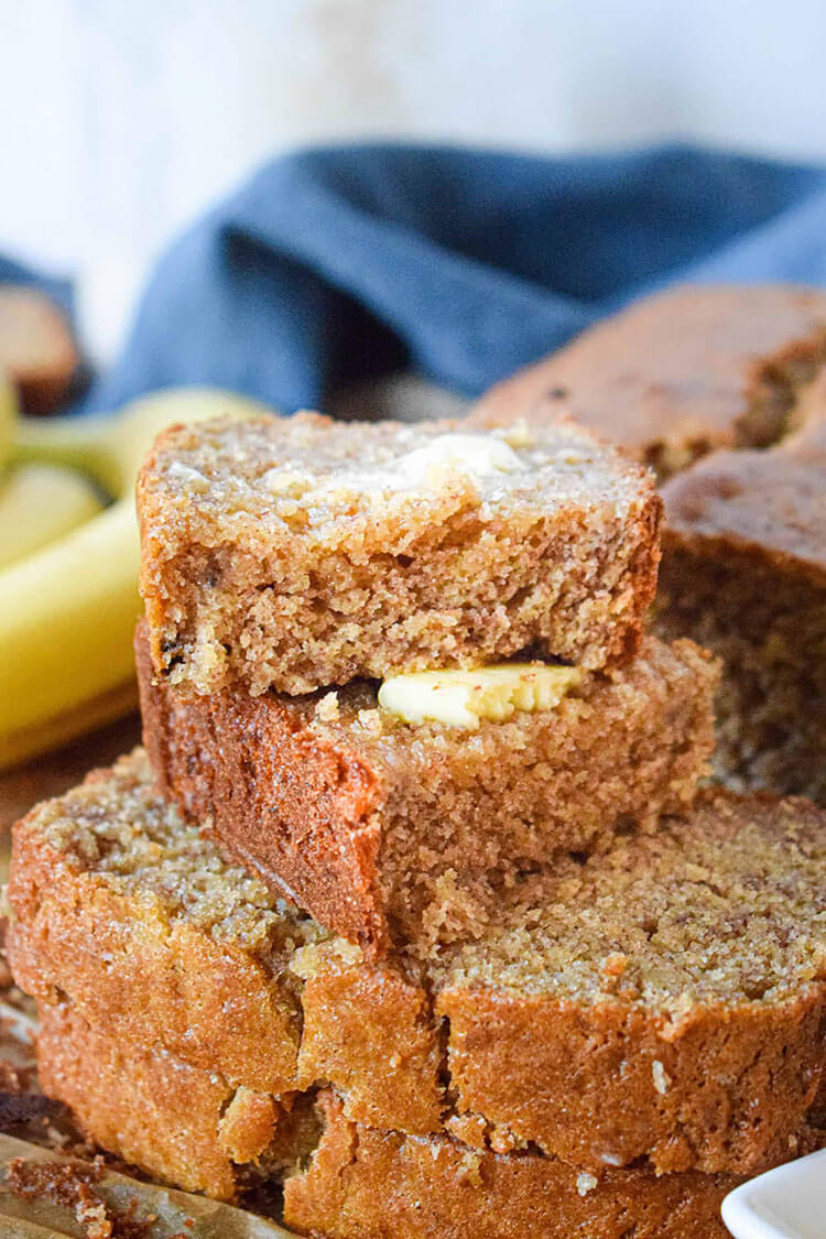 Sourdough Discard Banana Bread