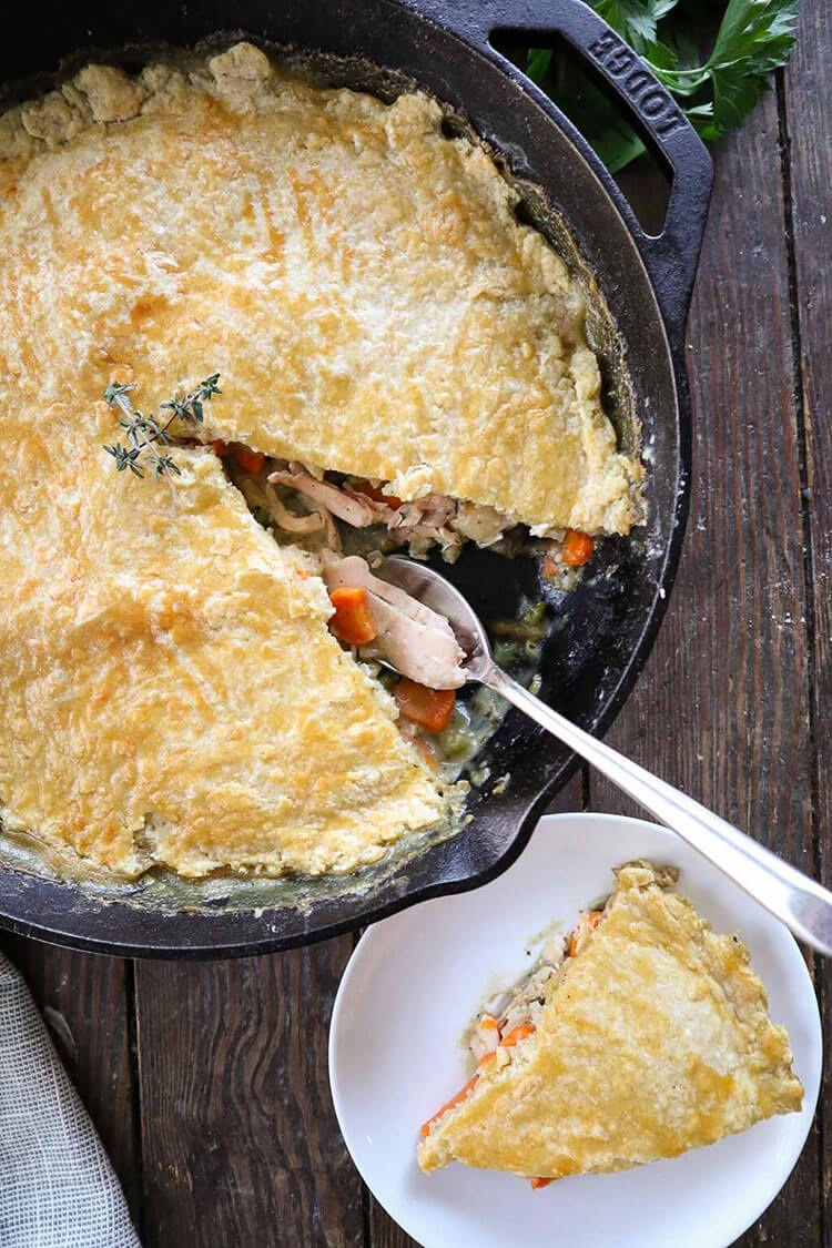 Sourdough Chicken Pot Pie