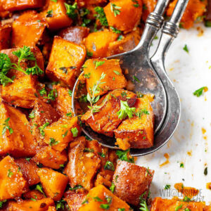 roasted sweet potatoes