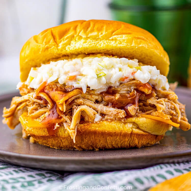 Apple Cider BBQ Pulled Chicken Feature