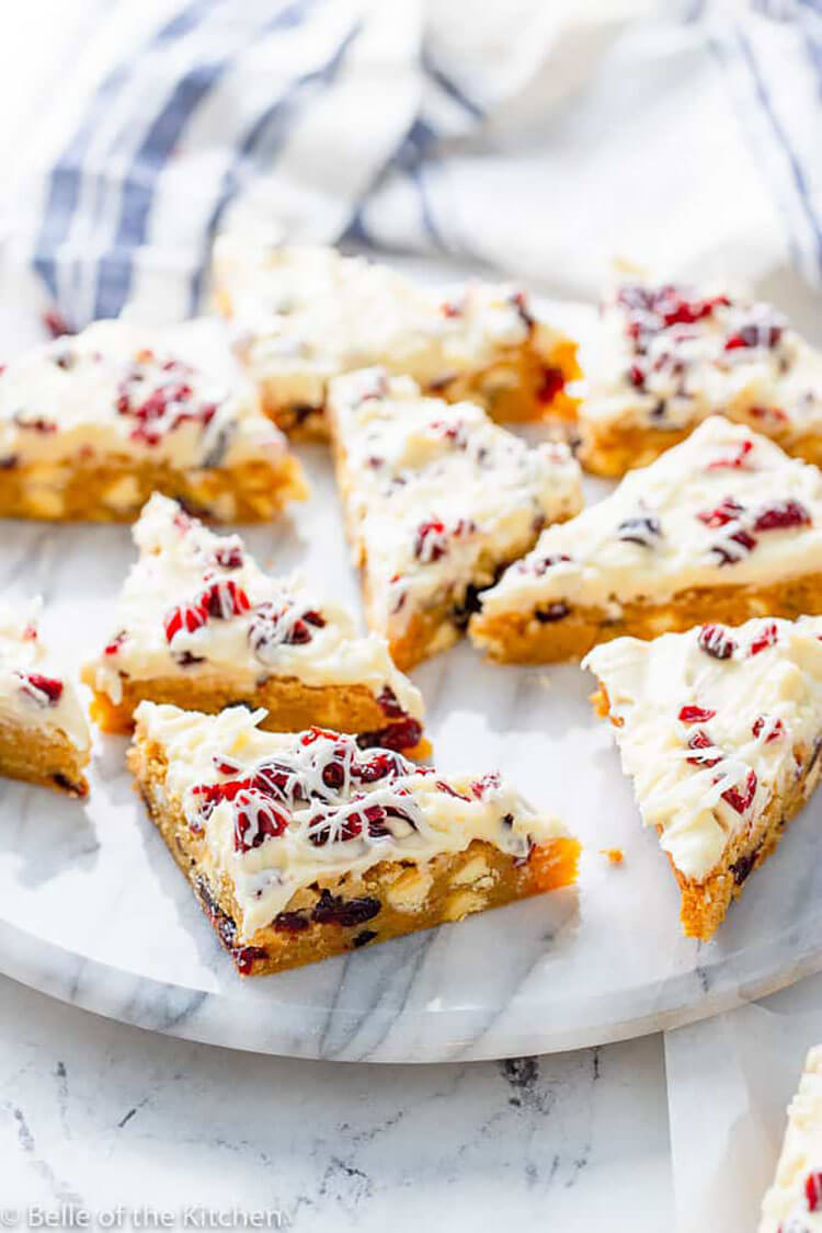 Cranberry Bliss Bars