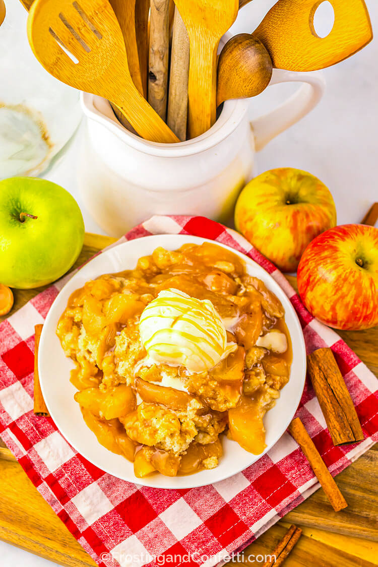 Caramel Apple Cobbler 2