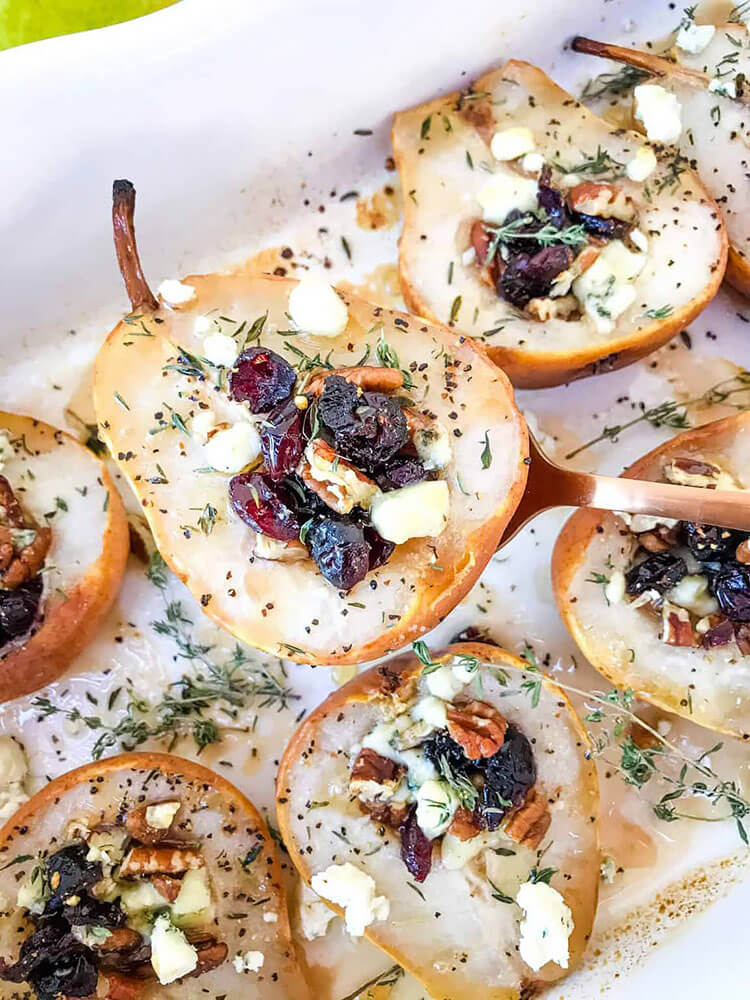 Savory Baked Pears