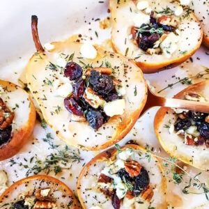 Pear dessert feature