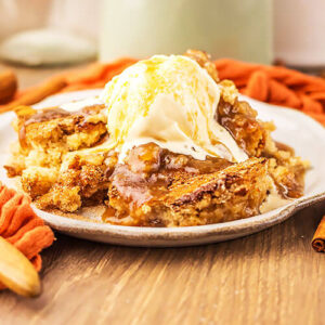 snickerdoodle cobbler feature