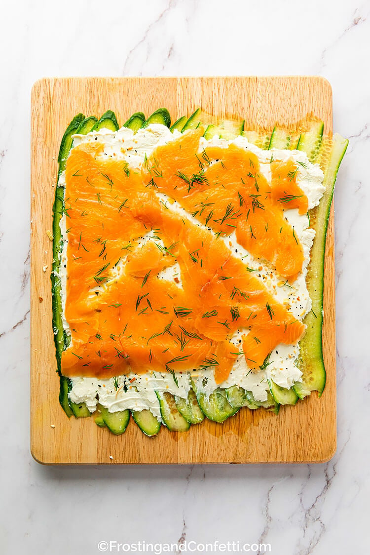 cucumber salmon rolls 1