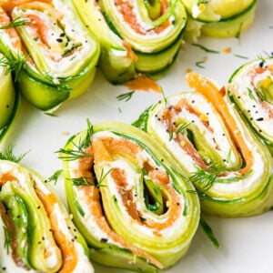 cucumber salmon rolls feature