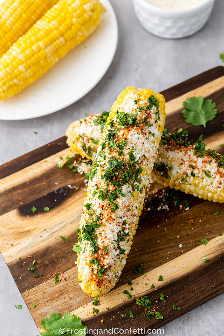 Mexican Elotes (Street Corn)