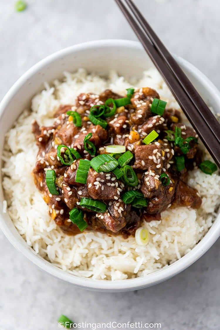 Slow Cooker Mongolian Beef