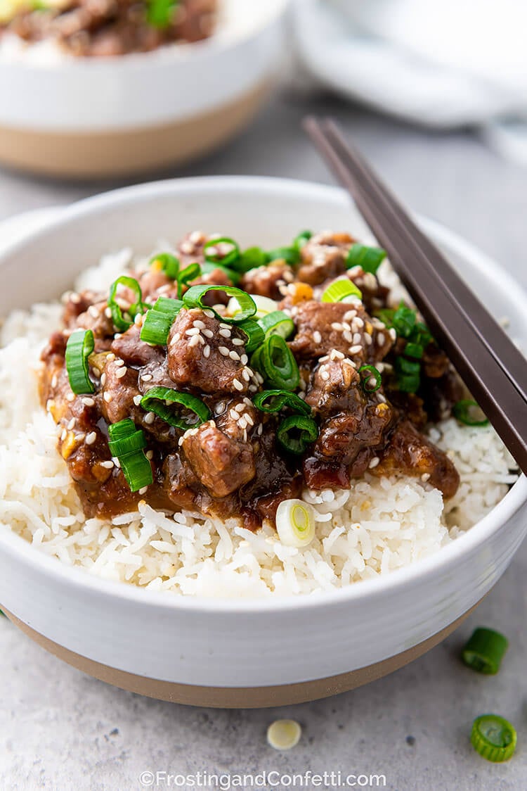 Slow Cooker Mongolian Beef