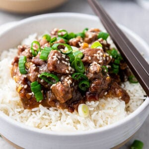 Slow Cooker Mongolian Beef Feature