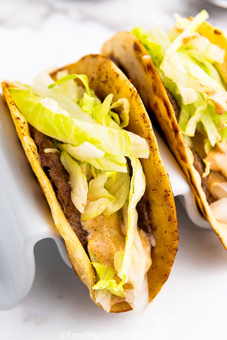 Smash Burger Tacos