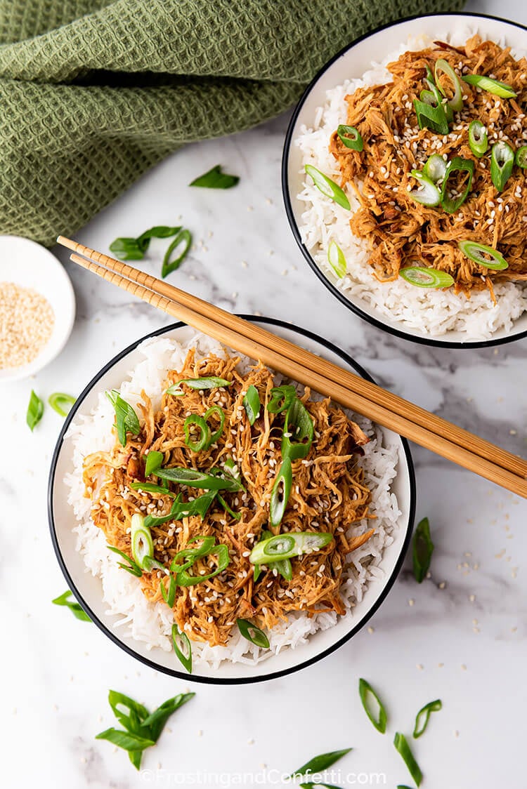 Slow Cooker Soy Honey Garlic Chicken