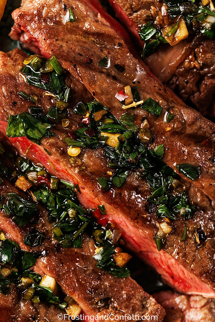 Steak Zoomed In