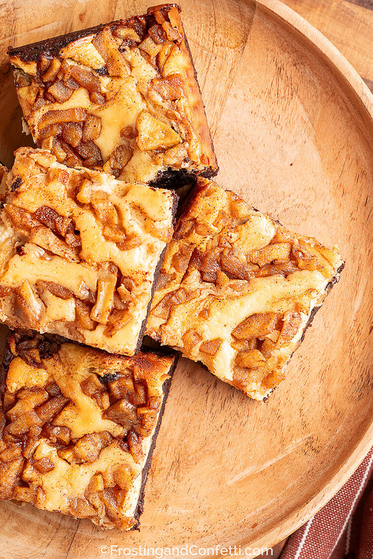 Apple Cheesecake Brownies