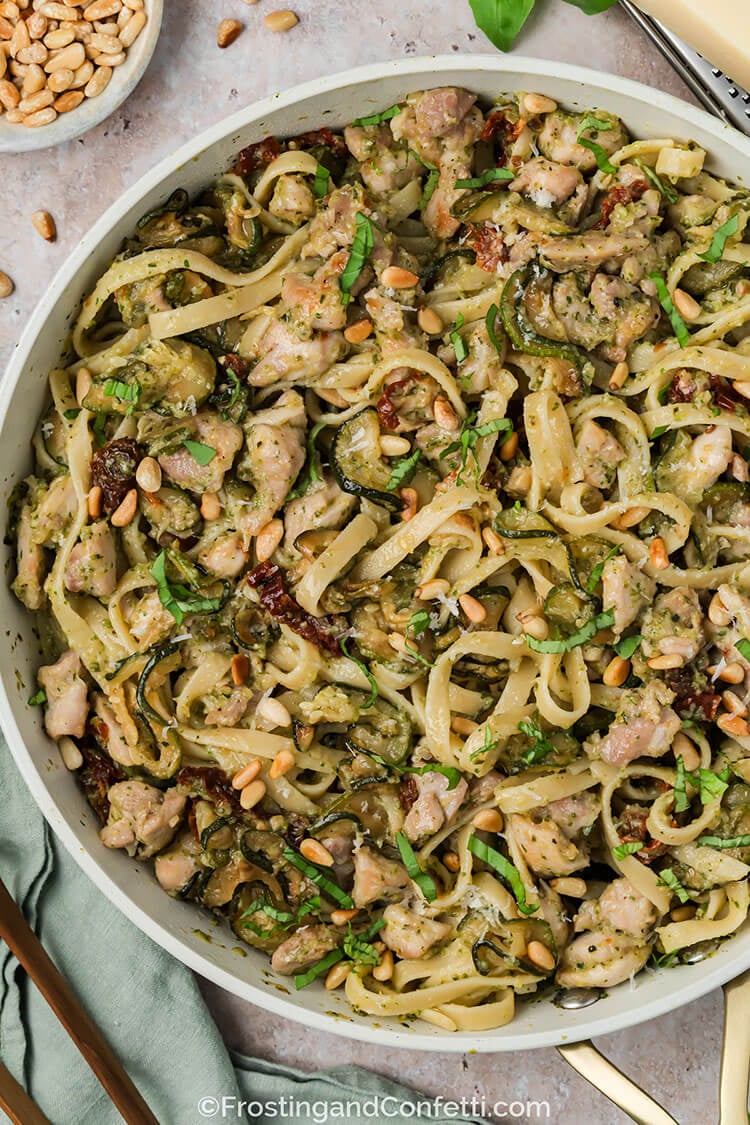 Chicken and Zucchini Pasta